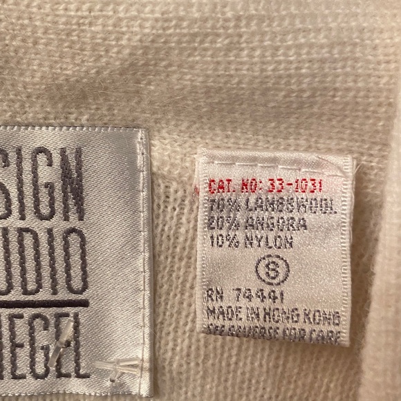 NWT Lambs Wool Fringed Sweater - Picture 5 of 7